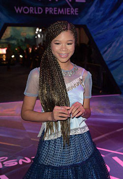 Storm Reid Photos Photos: Premiere Of Disney's 'A Wrinkle In Time' - Red Carpet: Los Angeles,  Red Carpet Dresses,  Ava DuVernay,  Storm Reid Red Carpet Fashion  