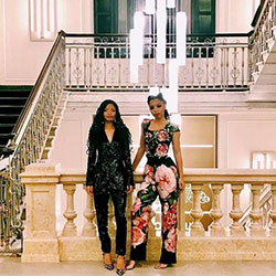 The Best Fashion Instagrams of the Week: Bella Hadid Preens, Chloe and Halle Make a Splash in Milan, and Migos Shows Off New Bling!: United States,  Halle Bailey,  Chloe Bailey  