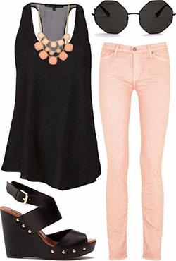 Teenage Fashion Trends: summer outfits,  Slim-Fit Pants,  Fashion photography  