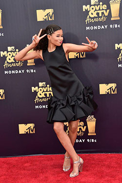 The MTV Movie And TV Awards Are Happening, Here's What Everyone Wore: Red Carpet Dresses,  Ava DuVernay,  Storm Reid Red Carpet Fashion  