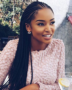 Trending braids styles for black women: Afro-Textured Hair,  Crochet braids,  African hairstyles,  Hairstyle Ideas  