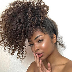 Hair Styling Products Black Girl: Hair straightening,  Cute Black Girls  