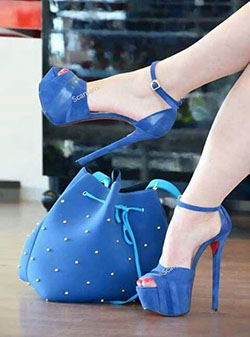 High Heel Pumps. Cute Lady Pointed Toe Elegant High Heel Pumps on Stylevore