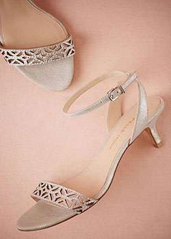 Women's Sandals Kitten Heel Satin Beading Crystal: High-Heeled Shoe,  Stiletto heel,  Kitten heel,  High Heel Ideas,  Best Stilettos Ideas,  shoes,  Wedding Shoes  