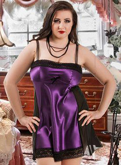 Plus Size Babydolls and Chemises | NaturalCurves.co.uk: 