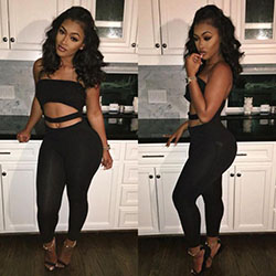 Beautiful Birthday Outfit Ideas Black Girl: summer outfits,  Sleeveless shirt,  Birthday outfits  