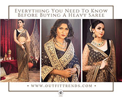 how to wear a heavy saree: 