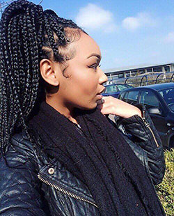 Black Girl Box braids, Great braids!: Afro-Textured Hair,  Crochet braids,  African hairstyles,  Black Hairstyles  