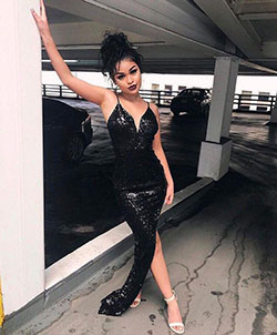 Koleen diaz prom makeup, Evening gown, The dress: 