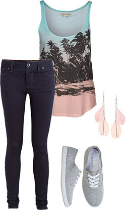 Outfits For Summer Holiday, Cute summer outfit: Casual Outfits,  Cute outfits,  Polyvore Outfits Summer  