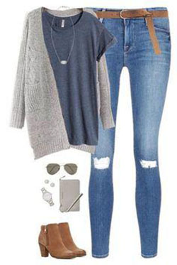 Polyvore Boyfriend Jeans Outfits For Teenage Girls.: 