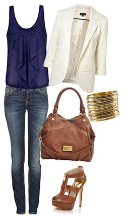 Polyvore Summer Casual wear, Ballet flat: winter outfits,  Business casual,  Polyvore Outfits Summer  