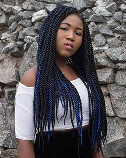 Black Girl Black hair, Box braids: Afro-Textured Hair,  Hairstyle Ideas,  Crochet braids,  Hair Care,  Cute Girls Hairstyle,  Braid Styles  