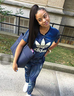 Baddie Outfits Adidas Joggers, Adidas Superstar: Black girls,  Baddie Outfits  