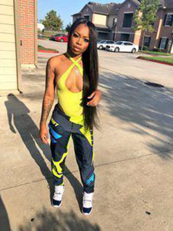Baddie Outfits Casual wear, Lace wig: Black girls,  Baddie Outfits  