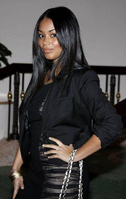 Lauren London Black Outfit: United States,  Lauren London  