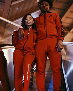 Black people relationship - couple, boyfriend, love, image: Black people,  Couple Swag Outfits  