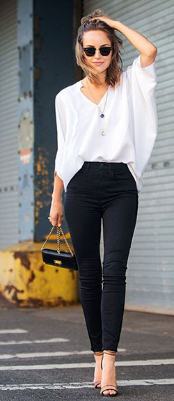 Interview outfits for women: Skinny Jeans,  Business casual,  Job interview  