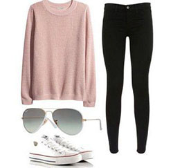 White converse outfits, Fall Outfit Casual wear, Clothing Accessories: winter outfits,  Cute outfits,  Fall Outfits,  Outfits Polyvore  