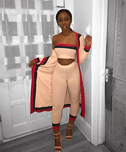 Black Girls Casual wear Vintage clothing: dope outfits  
