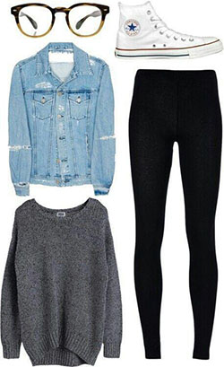 Outfits To Wear With Leggings: Cute outfits,  Outfits With Leggings  