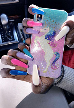Black Girls Nail Polish Artificial nails: Nail Polish,  Nail art  