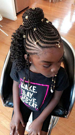 Hairstyles Ideas For Girls Black Back To School: Hairstyle For Little Girls  