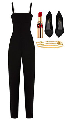 Yves Saint Laurent, Romper suit, Casual wear: Christian Louboutin,  Alexander Wang,  Polyvore Party Dress  