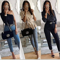 Tumblr Casual wear,  Slim-fit pants: High-Heeled Shoe,  Mom jeans,  Sexy jeans  