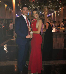 Homecoming Outfits #Couple Party dress, Evening gown: Cocktail Dresses,  Backless dress,  party outfits,  Red Gown  