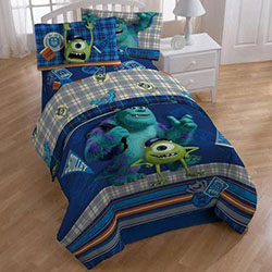 James P. Sullivan, Monsters, Inc., Monsters University: Bedding For Kids,  Bed Sheets  