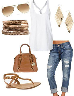 Casual summer outfit, Polyvore Summer Casual wear, STS Blue: Casual Outfits,  summer outfits,  Polyvore Outfits Summer  