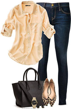 Put Together Outfits, Polyvore Summer Casual wear, Ballet flat: winter outfits,  Animal print,  Polyvore Outfits Summer  