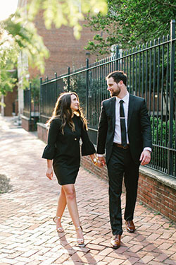 Semi-Formal Matching Outfits For Couples: Matching Formal Outfits  
