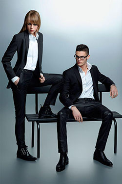 Matching Formal Dresses For Couples: Karl Lagerfeld,  Matching Formal Outfits  