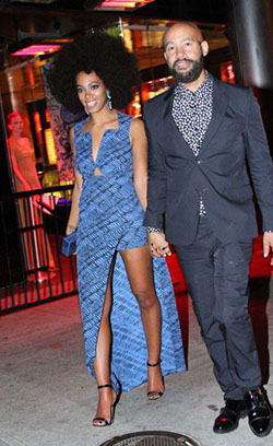 Wedding Party Outfits Ideas From Alan Ferguson, Solange Knowles: United States,  Black Couple Wedding Outfits  