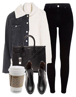 Fall Outfit Winter clothing, Casual wear: Chelsea boot,  Fall Outfits,  Outfits Polyvore  