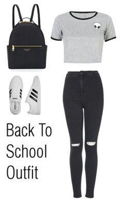 Back to school Fall Outfit Sixth grade: School Outfit,  Outfits Polyvore  