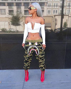 Black Girl Outfits Swag Look: Cool Fashion,  Black girls,  Girl Outfits,  Funky Outfits,  Black Girl Fashion  