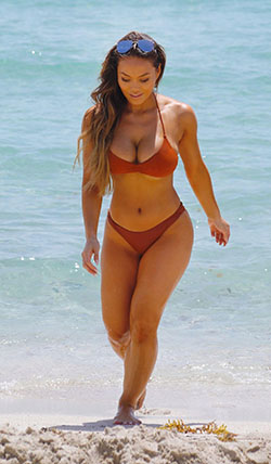 Daphne Joy Flaunts Sexy Curves In Bikini: Daphne joy,  Hot Instagram Models,  Red Bikini  