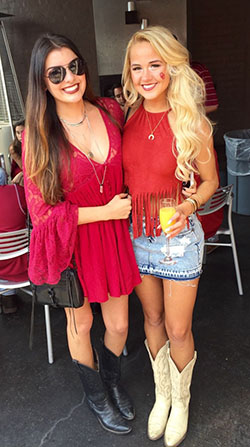 Hot and Sexy Cowgirl outfits for Party: Cowgirl,  College football  