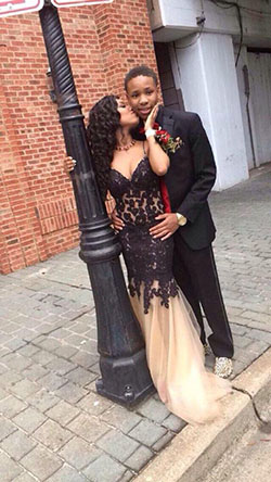 Wedding Outfits Formal wear, Evening gown: party outfits,  Backless dress,  Prom outfits,  Black Couple Wedding Outfits  