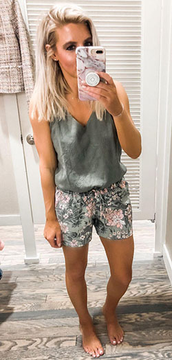 gray camisole #summer #outfits #2019: summer outfits  
