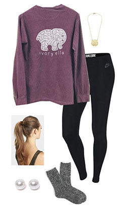 Cute Easy Outfit With Leggings, Casual wear: Outfits With Leggings  