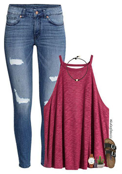 Polyvore Skinny Jeans Outfits For Girls.: summer outfits,  Polyvore Dresses  