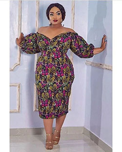 Ankara styles for plus size 2018: Plus size outfit,  Plus-Size Model,  Aso ebi,  Plus Size Ankara  