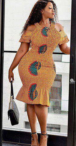 Chi Chi, Spaghetti strap: Spaghetti strap,  Sleeveless shirt,  Aso ebi,  Ankara Short Gown  