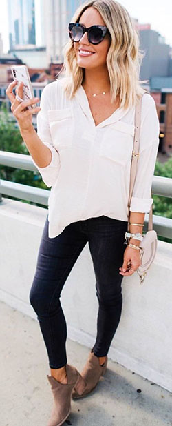 Fashionable Outfit Ideas for College: shirts,  College Outfit Ideas  