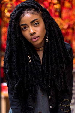 Faux locs styles: Afro-Textured Hair,  Crochet braids,  Box braids,  African hairstyles,  Synthetic dreads,  Locs Crochet  