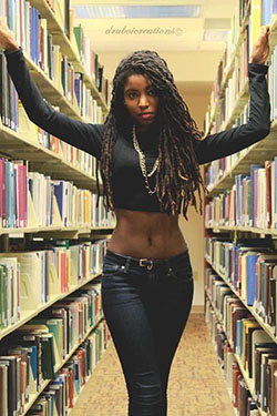 Rasta for women: Afro-Textured Hair,  Black people,  Dark skin  
